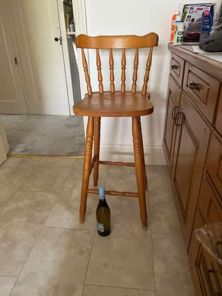 Photo of Tall kitchen stool (Waterlooville PO7) #1