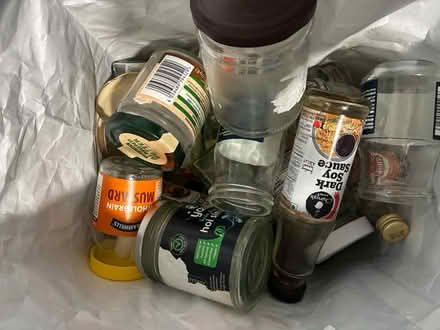 Photo of free empty glass jars and bottles (Broad lane S1) #1