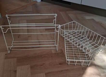 Photo of free Plastic coated wire rack (Northfields, Ealing W5) #2