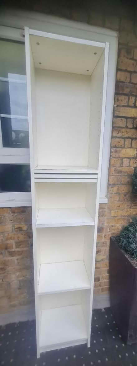 Photo of free Tall wood bookshelf (Victoria park E9) #2