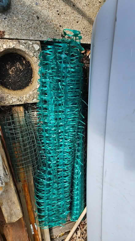 Photo of free Green plastic mesh fencing (Gillingham ME7) #1