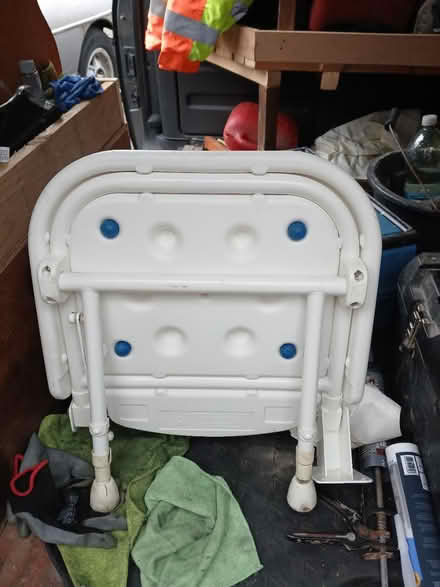 Photo of free Wall mounted shower seat (LS29 Burley in Wharfedale) #1