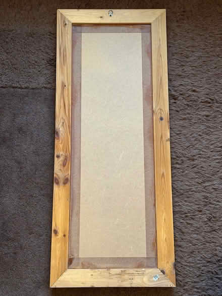 Photo of free Wooden Framed Mirror (Brentwood CM15) #2
