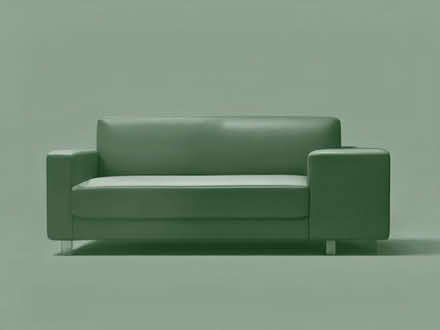 Photo of free 2 seater leather sofa (Eastbourne BN21) #1
