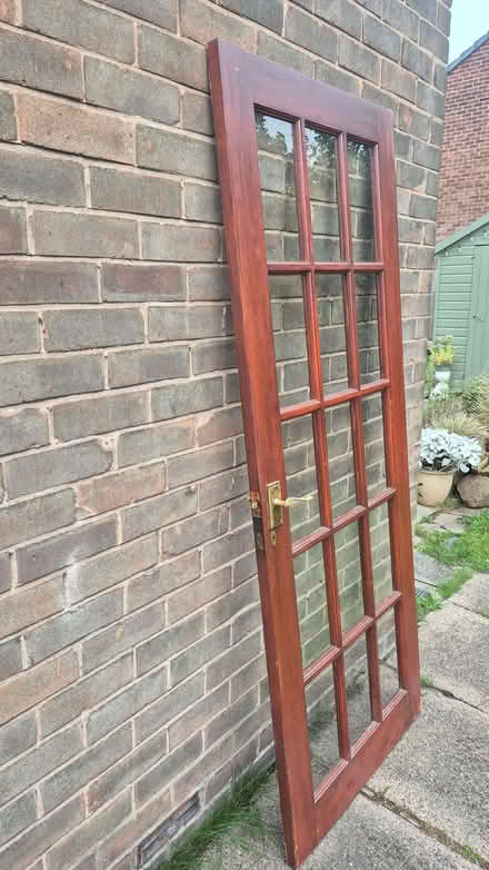 Photo of free Wood and glass internal door (Romiley SK6) #3