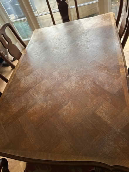 Photo of free Dining table with 6 chairs (Maids Moreton MK18) #2