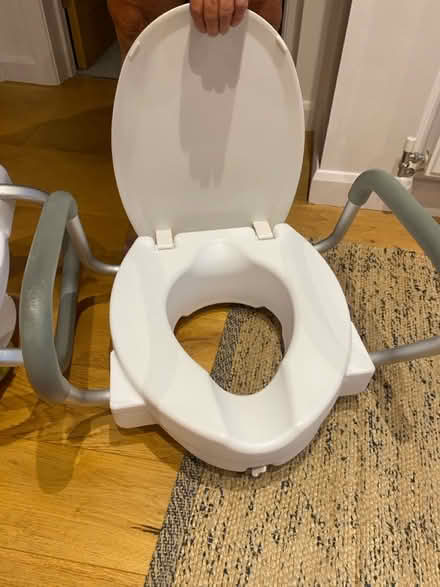 Photo of free Raised toilet seat (Olivers Battery) #2