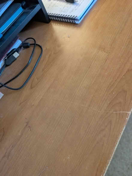 Photo of free Desk with 3 Drawers (Caldecote CP (S Cambs) CB23) #2