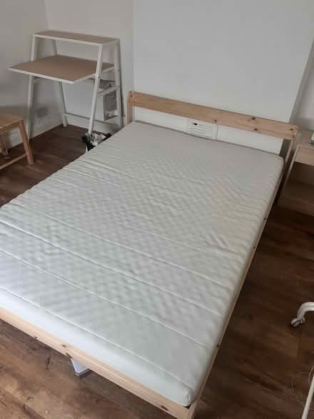 Photo of free Double bed game + mattress (Acton W3) #1