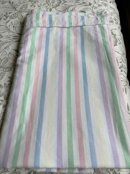 Photo of free Striped sheet single/double (Bexleyheath DA6) #1