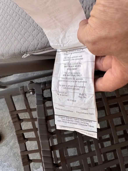Photo of free Wedge foam pillow (Southern Marin) #3