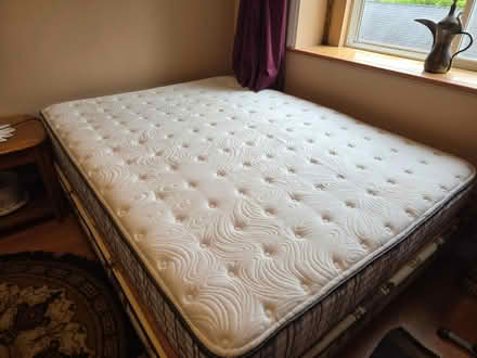Photo of free clean queen bed (Dunbar-Marine area) #1