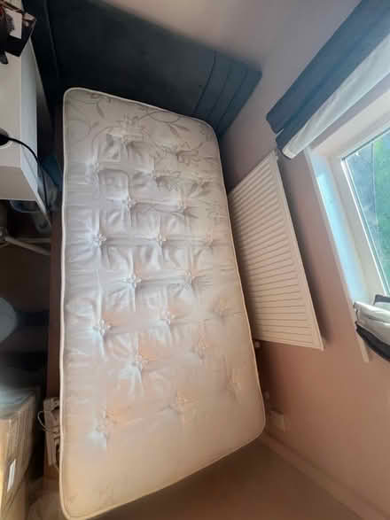 Photo of free Single bed + mattress (Kendal LA9) #1