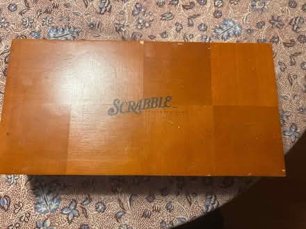 Photo of free Wood Scrabble Board (Metro Center) #1