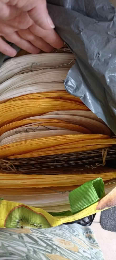 Photo of free Paper yellow and white decorations (Tudeley TN11) #1