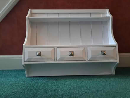 Photo of free White Wall Display Unit (Ipswich (IP3)) #1