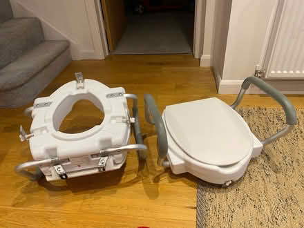Photo of free Raised toilet seat (Olivers Battery) #1