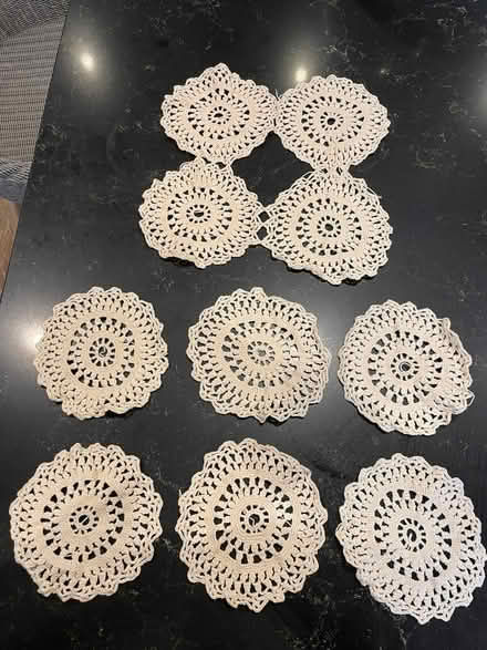 Photo of free Cotton crochet doilies (London Rd, HW HP11) #1