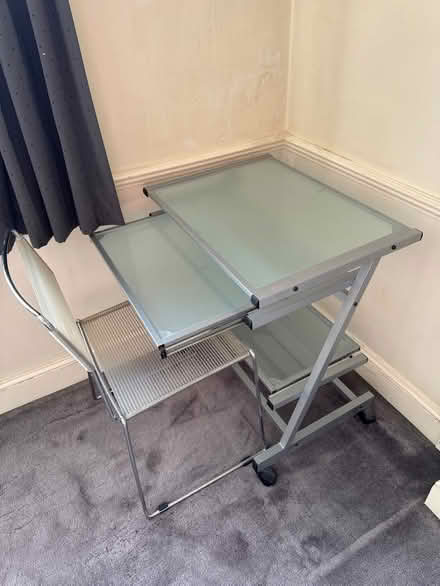 Photo of free Desk and chair (W2) #2