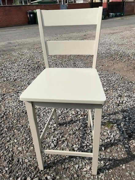 Photo of free Wooden bar stool (Dovecote BS37) #2