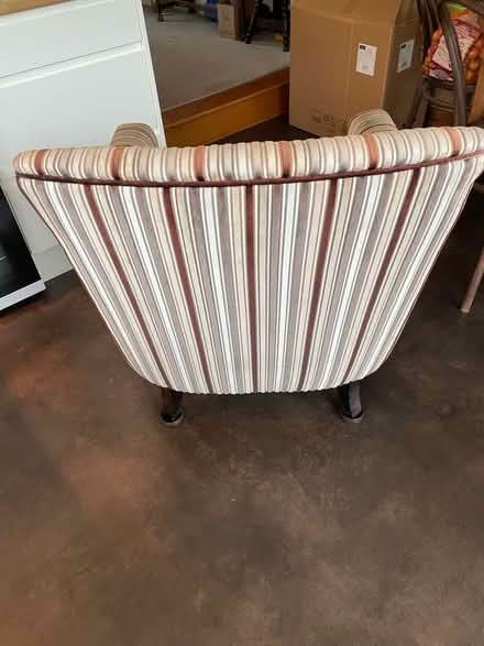 Photo of free Striped Easy Chair (Little Doward HR9) #2