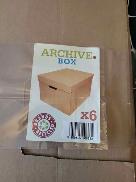 Photo of free Cardboard storage boxes (Northwood HA6) #2