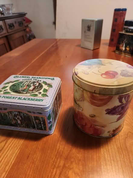Photo of free collection of tea tins (Brookland) #3