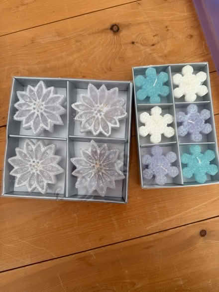 Photo of free Candles snowflakes (Epsom) #1