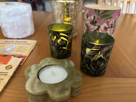 Photo of free A selection of tea light candle holders (Alton GU34) #3