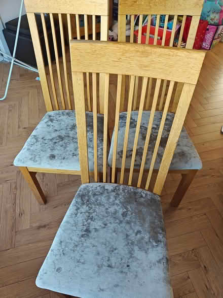 Photo of free 3 dining chairs (Dublin 16) #1