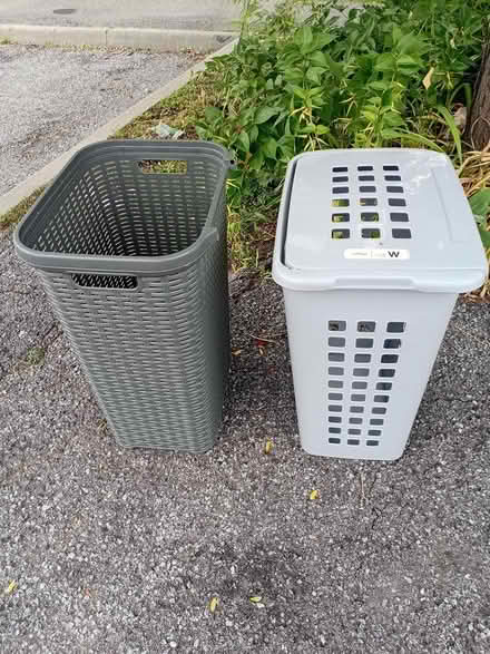 Photo of free curb alert: two plastic baskets (Near Mlacak Arena) #1