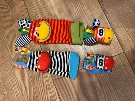 Photo of free baby sock and wrist rattles (Hale End IG8) #1