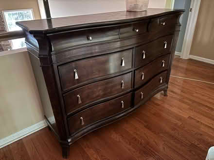 Photo of free Dresser w/mirror & nightstand (Medford, NJ) #1