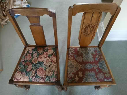 Photo of free 2 dining room chairs – 1920s/1930s (Wellingborough NN8 5) #4