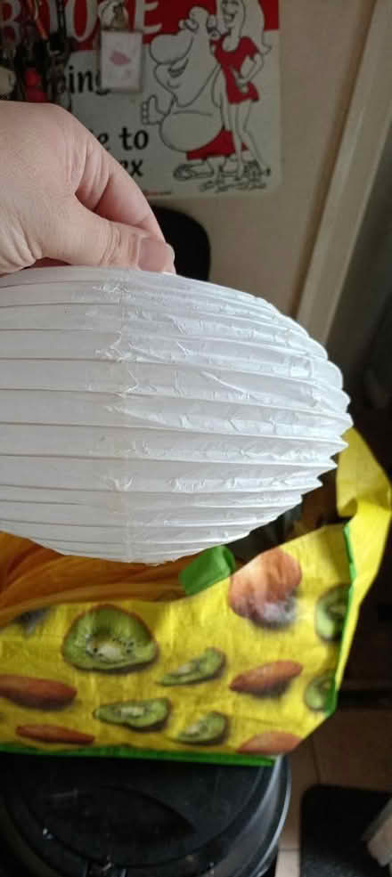 Photo of free Paper yellow and white decorations (Tudeley TN11) #3