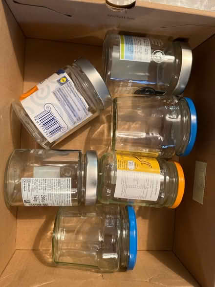 Photo of free Small jars (N Bersted, Bognor Regis. PO21) #1