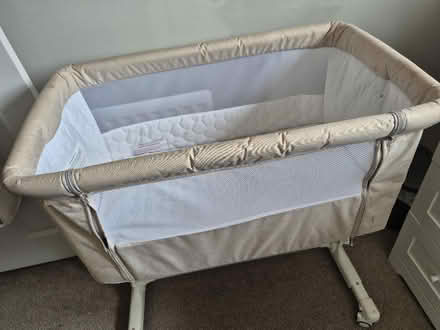 Photo of free Redkite rockabye bedside crib (GL52 Bishop's Cleeve) #1
