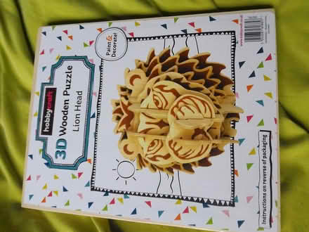 Photo of free New Wooden lion puzzle (Killamarsh S21) #2