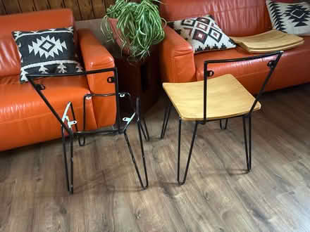 Photo of free hairpin chairs (Castle Donington DE74) #4