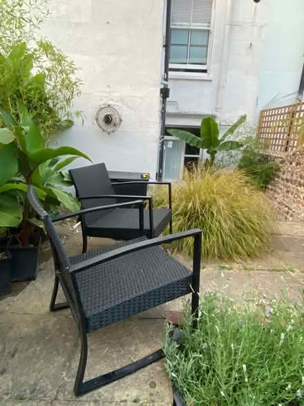 Photo of free Pair of garden rocking chairs with cushions (Preston Park area BN1) #2