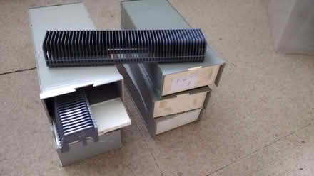 Photo of free 6 photographic slide storage boxes (Storth LA7) #1