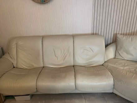 Photo of free Ekornes real leather corner sofa (RM3 9UP) #2