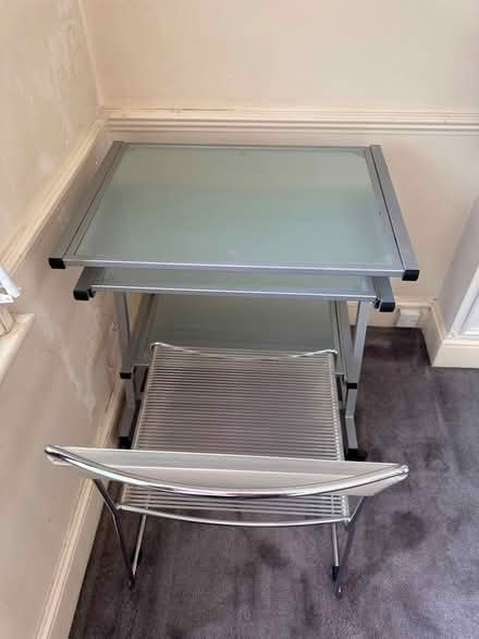 Photo of free Desk and chair (W2) #1