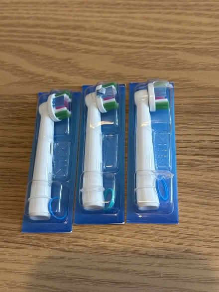 Photo of free New 3 Oral B electric toothbrush heads (New Eltham SE9) #1