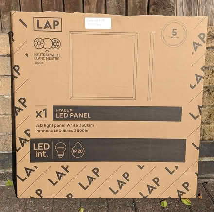Photo of free Hyadum Led Panel Neutral White 3600lm. (Lipson PL4) #1