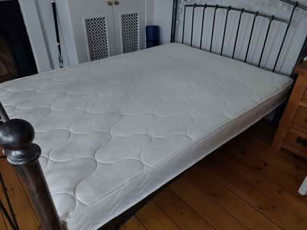 Photo of free 'Airsprung' double mattress. Used, but in clean condition (Summertown OX2) #1