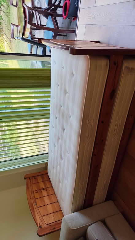 Photo of free Wooden single bed (Crowthorne RG45) #4