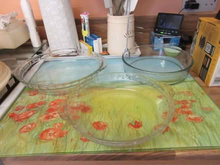 Photo of free 3 clear pyrex dishes (Oswestry SY11) #1