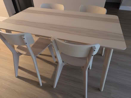 Photo of free Ikea bed, table, chairs, & cabinet (Marina Del Rey) #3