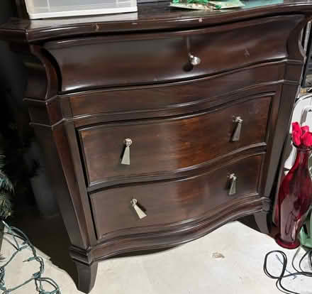 Photo of free Dresser w/mirror & nightstand (Medford, NJ) #2